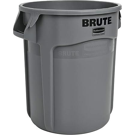 Afvalbak Rubbermaid Slim Jim 60 liter grijs