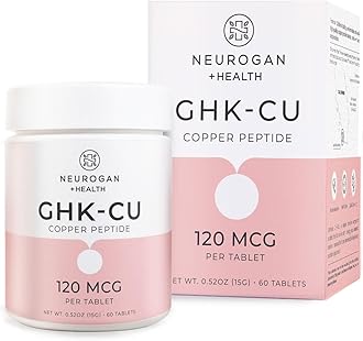 Sponsored Ad - Copper Peptide Tablets, 120 MCG/Tablet, 7200 MCG Total, 60ct