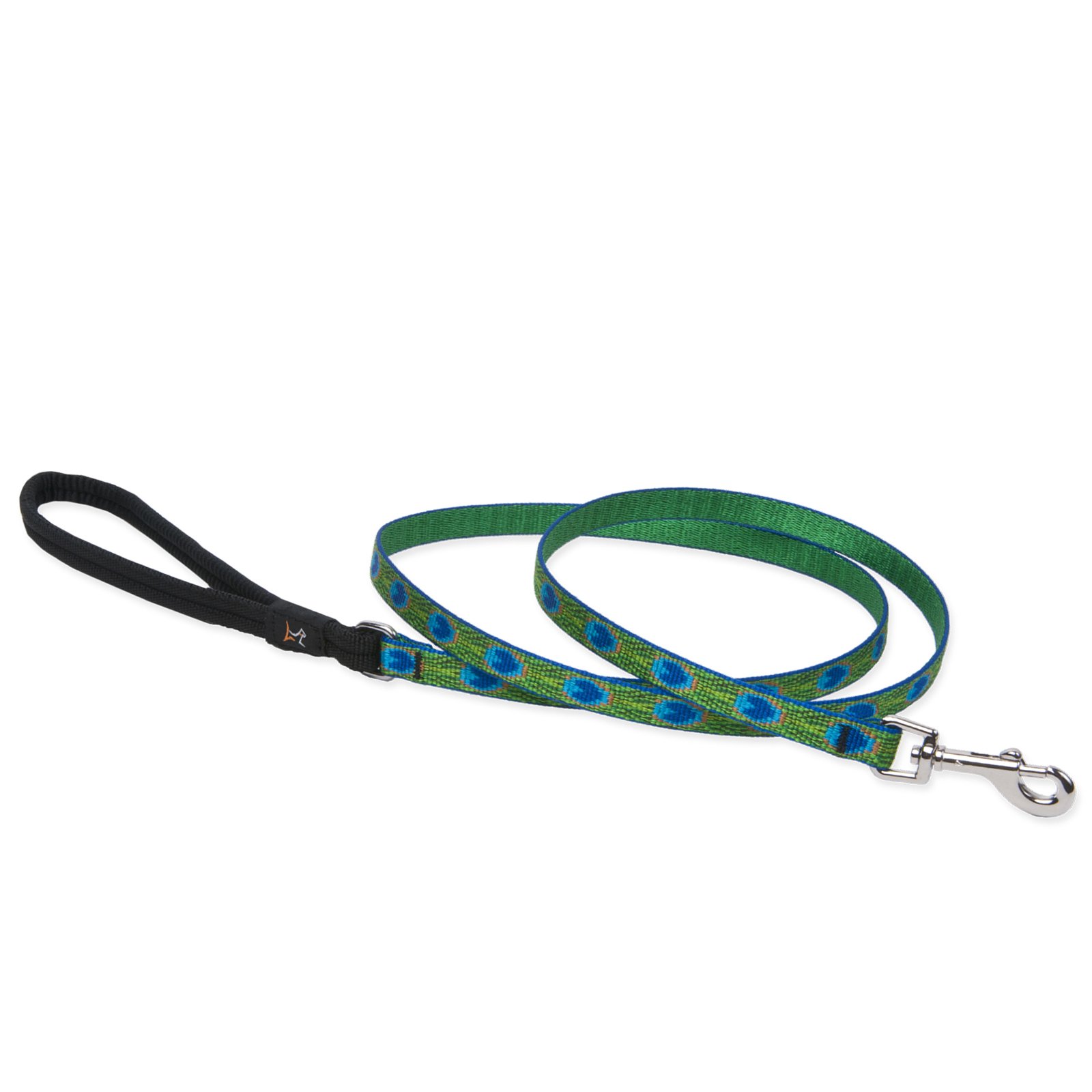 Laisse de 1,27 cm avec plumes de queue pour grand chien actif