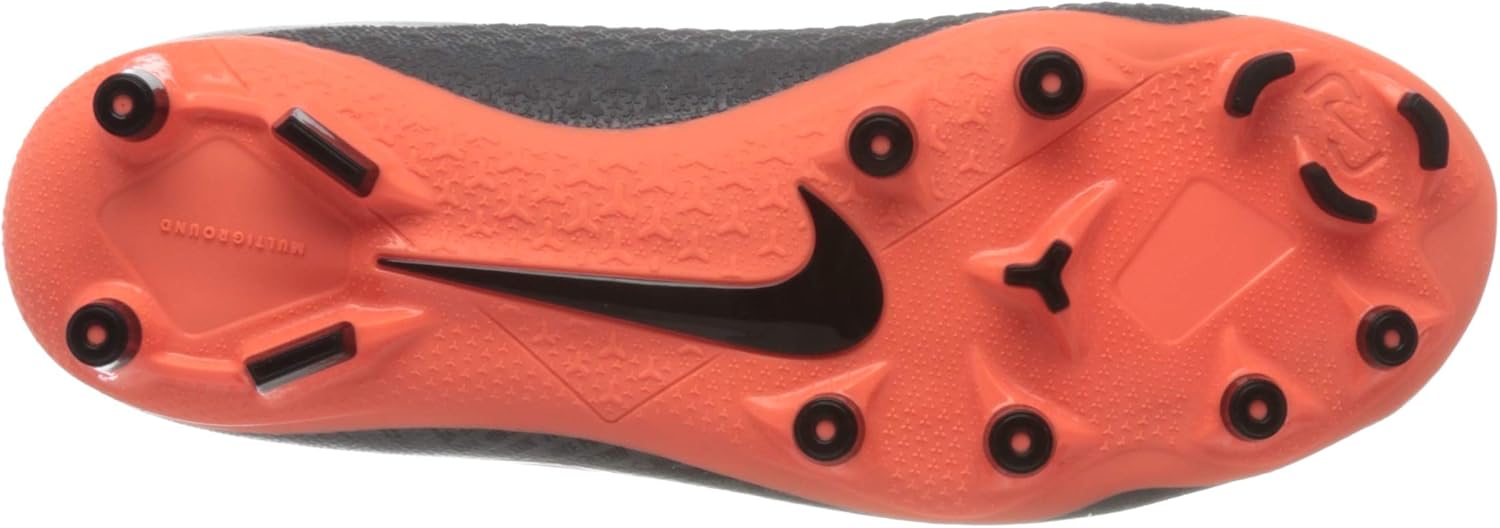 Nike Phantom Vsn Academy Df Fg/mg Mens Multi-Ground Soccer Cleat Ao3258-080 Size 4.5 Grey