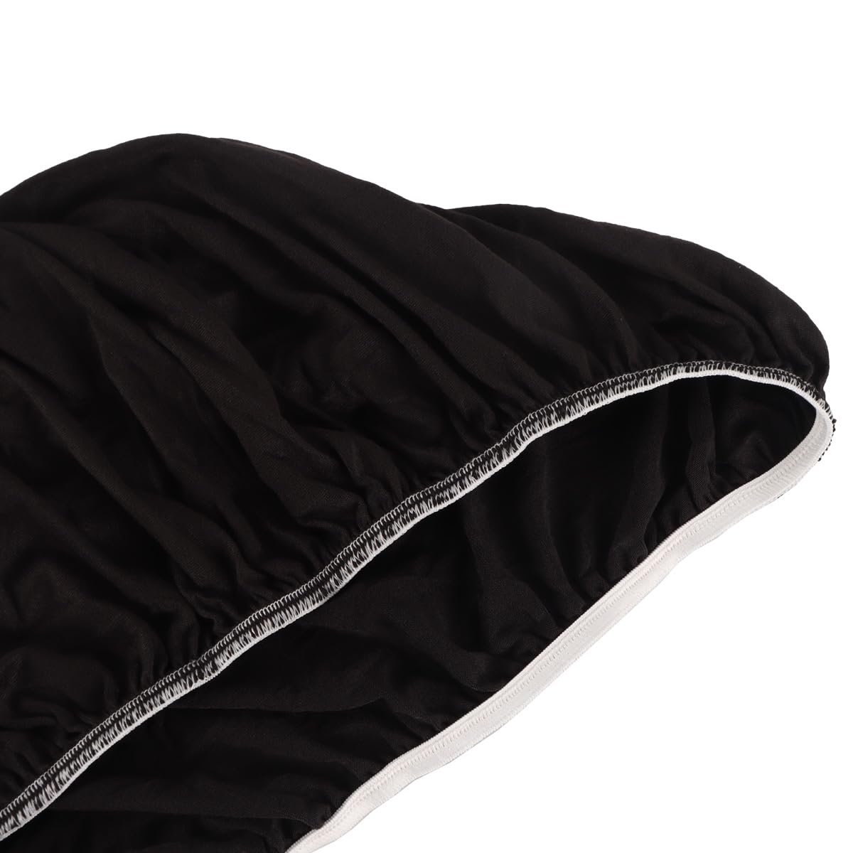 Riven Tovaglia elastica per esterni, adatta per picnic, impermeabile, lavabile, in poliestere, 185 x 80 cm, per feste, matrimoni, campeggio, colore nero