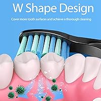Vista 4 de Cabezales de cepillo de dientes para FairyWill, cabezales de cepillo de repuesto para Fairy Will, cabezales de repuesto para cepillo de dientes