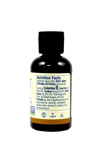 Miniatura 2 de Now Foods BetterStevia Extracto líquido (vainilla francesa) - 2 oz. Paquete de 2