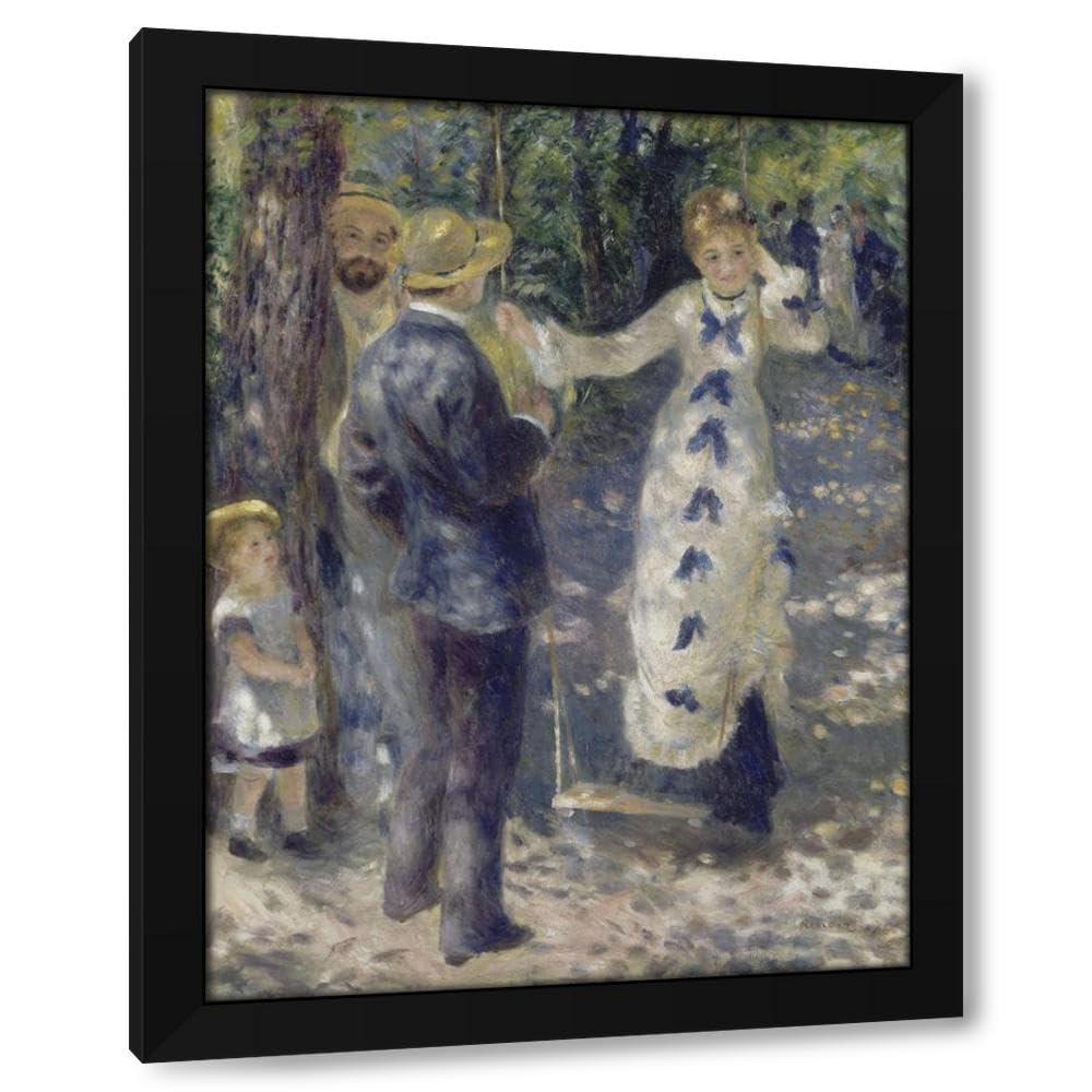 Amazon.com: Pierre-Auguste Renoir 19x24 Black Modern Framed Art