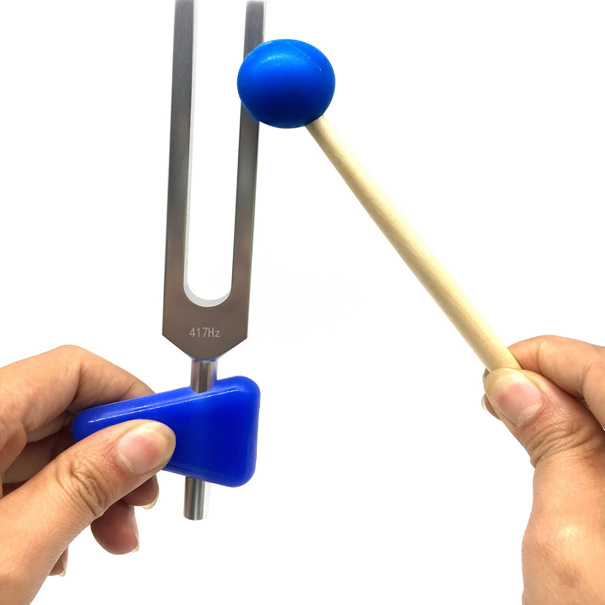 Stimmgabel 417 Hz Stimmgabel Chakra für DNA-Reparatur Heilung Stimmgabeln Klangheilgabel Aluminiumlegierung Professionelles Stimmgabel Instrument