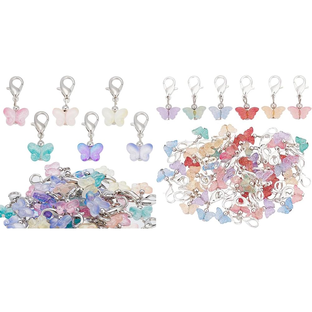 120pcs Multi Strand Jewelry Connectors - 3 Color Rectangle Clasps For Necklaces & Bracelets