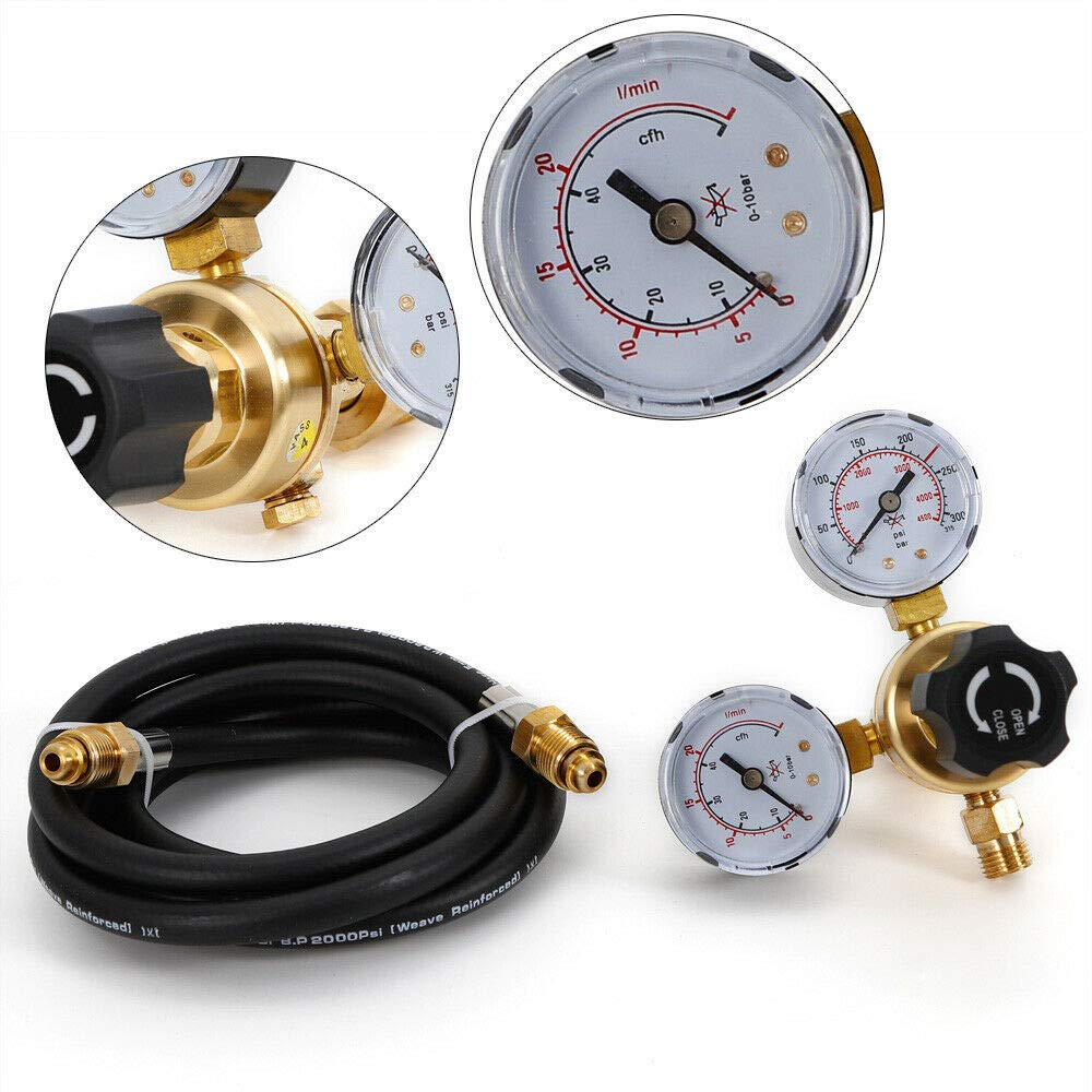 Buy Argon CO2 Tig MIG Flow Meter Welding Regulator Welder Gauge