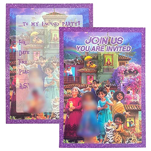 Ksopsdey 30PCS Invito En-canto, Inviti Battesimo