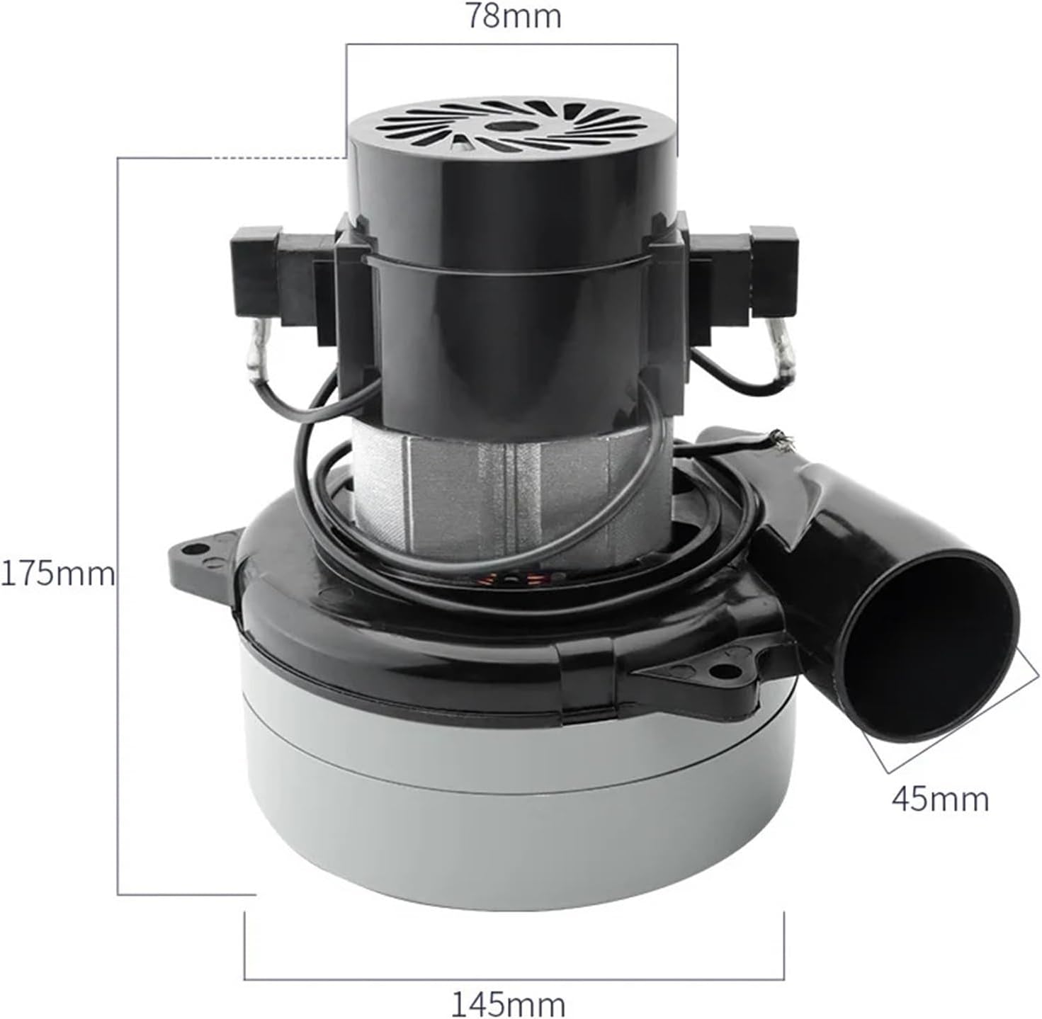 220V 1200W 50HZ Universal Vacuum Cleaner Motor High Power 145mm Diameter Vacuum Cleaner Accessories Replacement Kit