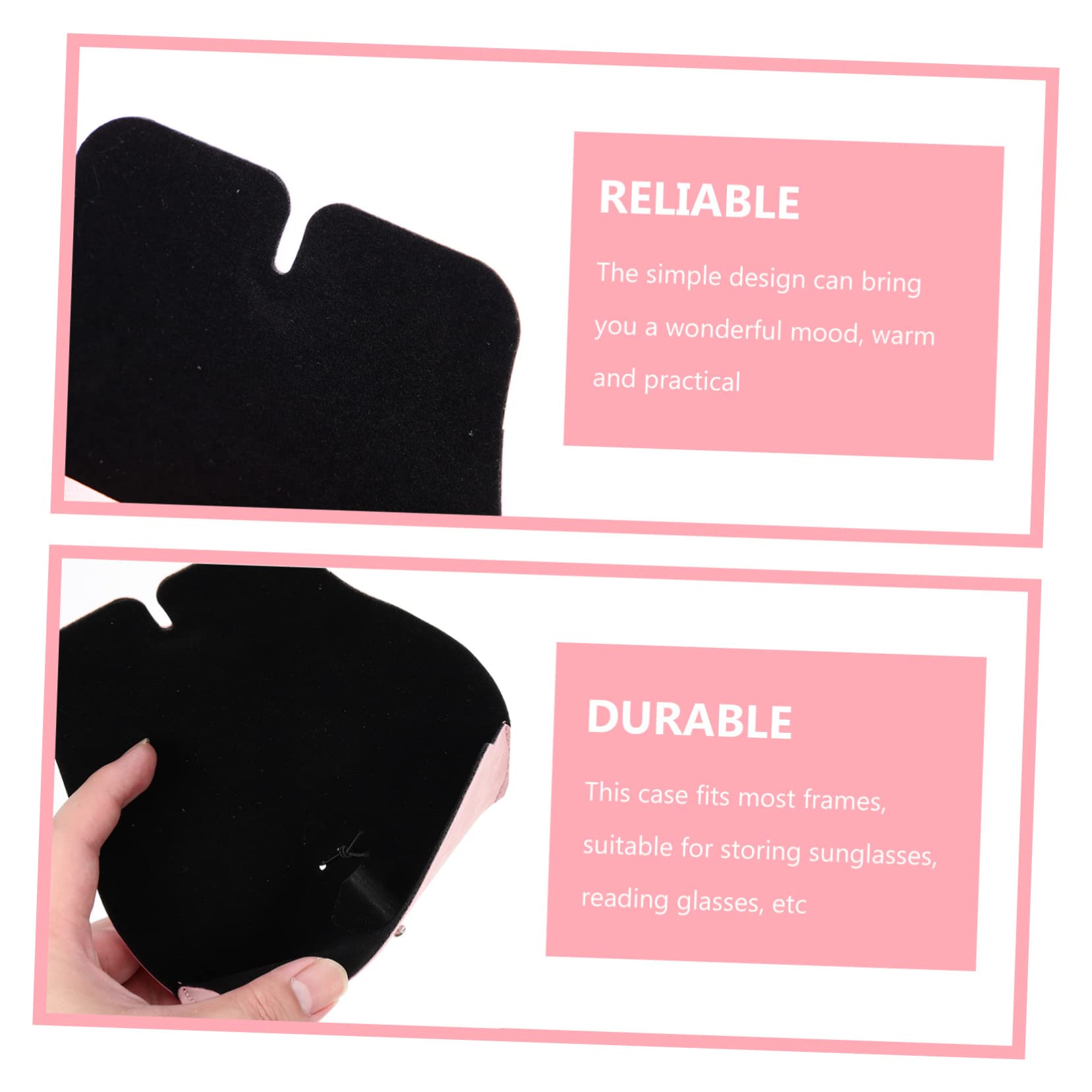 FOMIYES Custodia Per Occhiali Pu Design Pratico E Portatile Per Occhiali E Urti