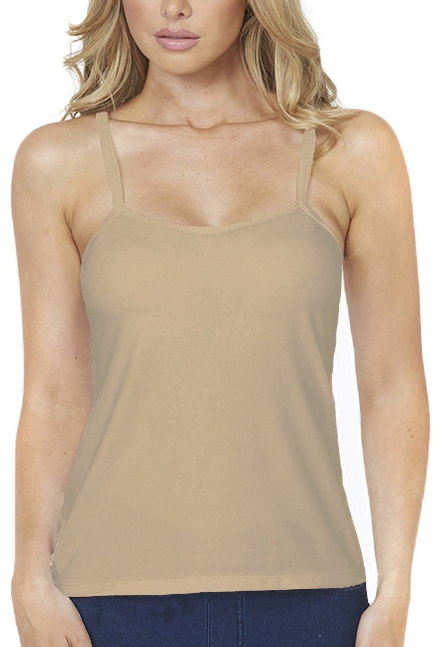 Alessandra B Underwire Smooth Seamless Cup Classic Camisole - M7701 (36C, Nude)