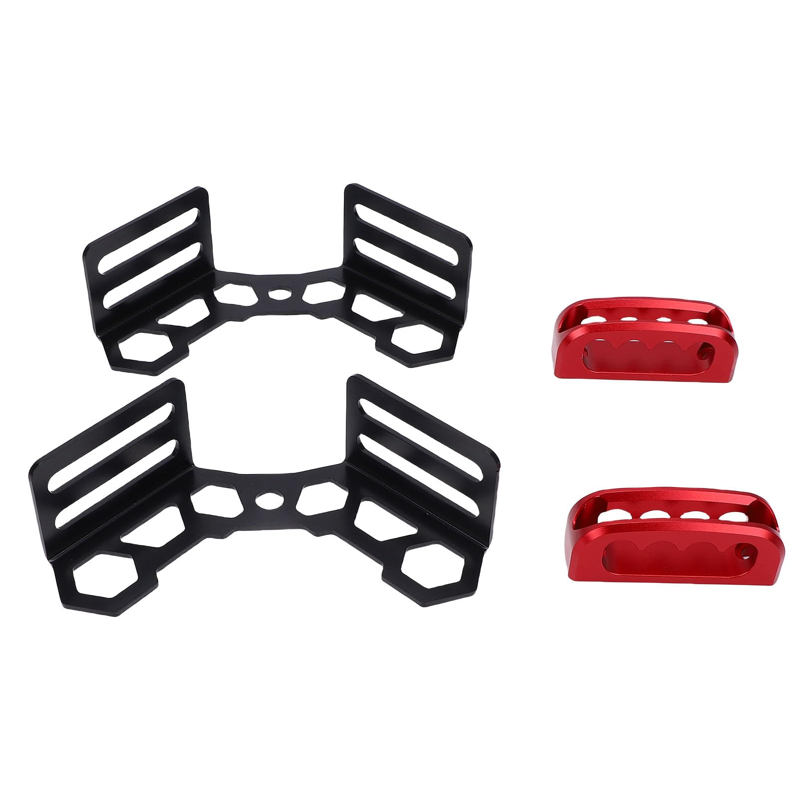 SIXRUN Kit Tacchetti per Soffietti Angolari per Sponda del Letto, Ancoraggi in Acciaio Durevole Adatti per 2005-2015, 2 Set, Installazione Semplice
