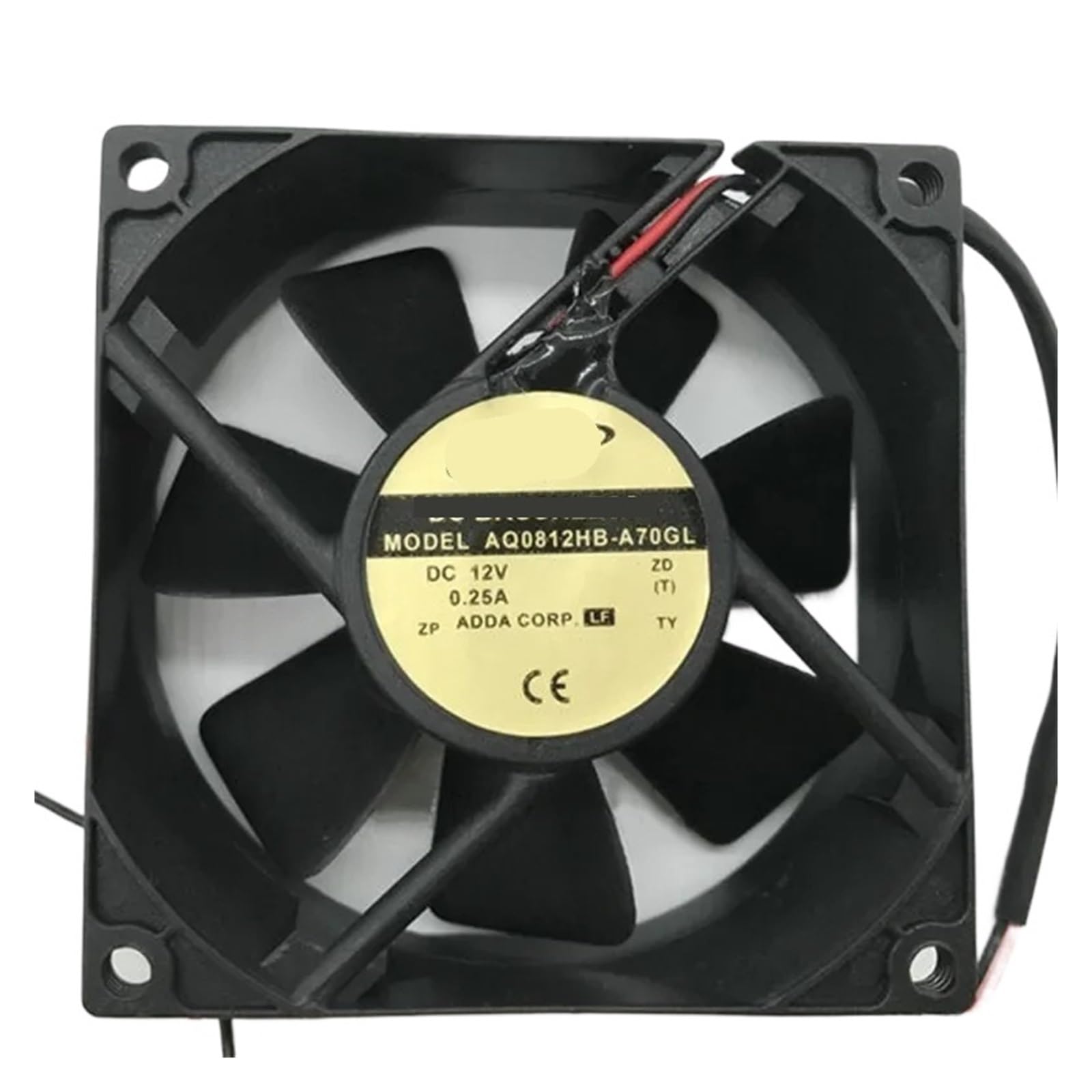 YMUGUEGH AQ0812HB-A70GL 8025 12V 0.25A 8cm waterproof cooling fan
