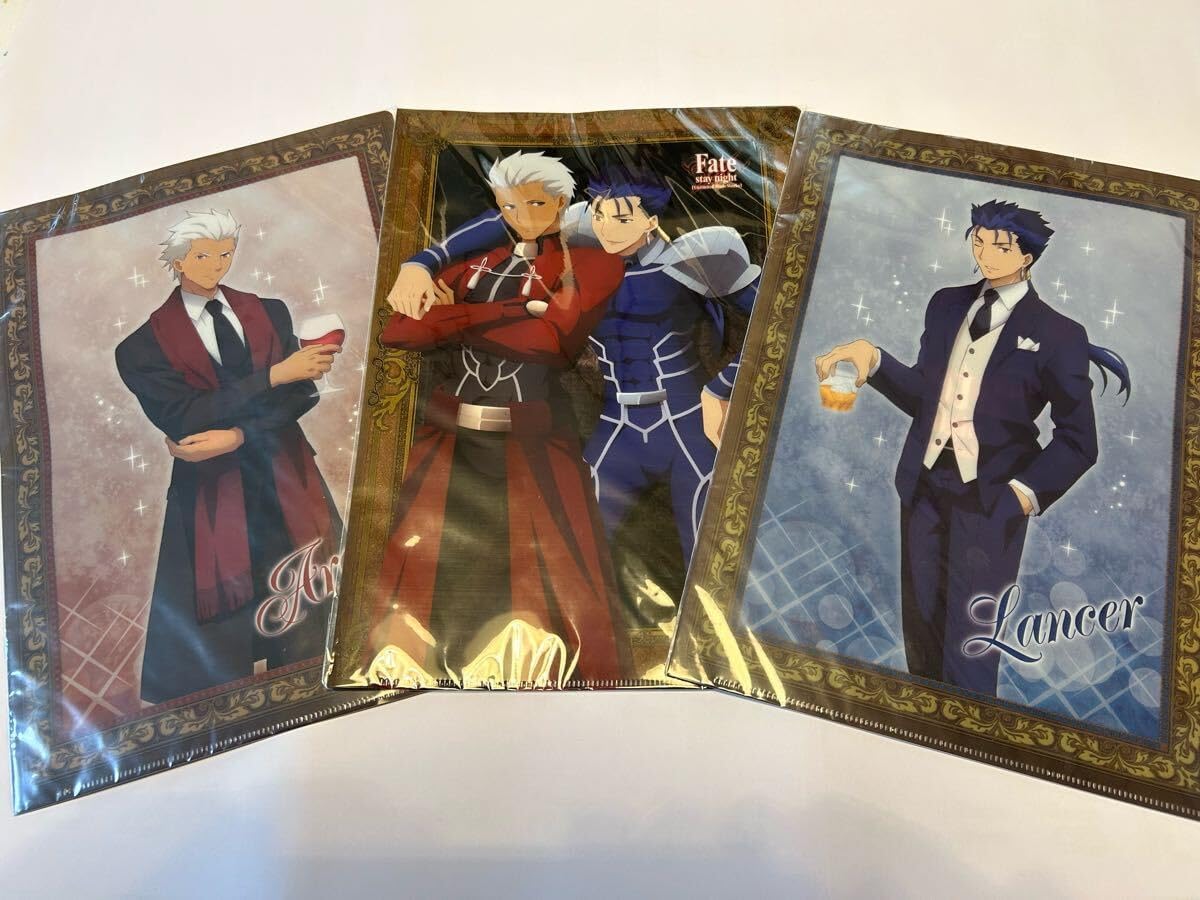 クリアファイル FateStey night 3点