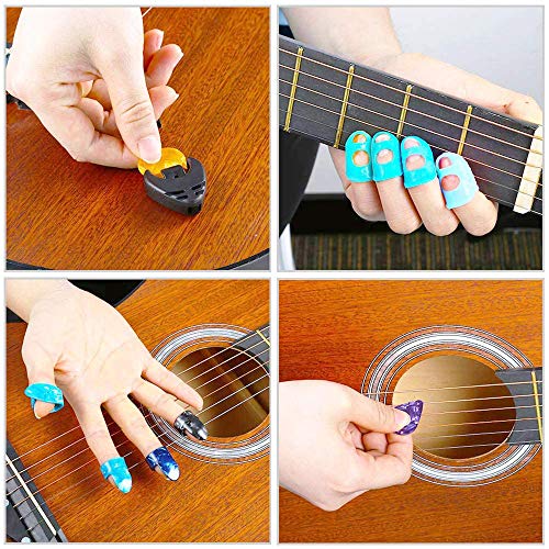 60 PCS Guitar Tool Changing Accessories Kit Including Guitar Strings, Guitar Picks, Pick Holder, Capo, String Winder… - Image 6
