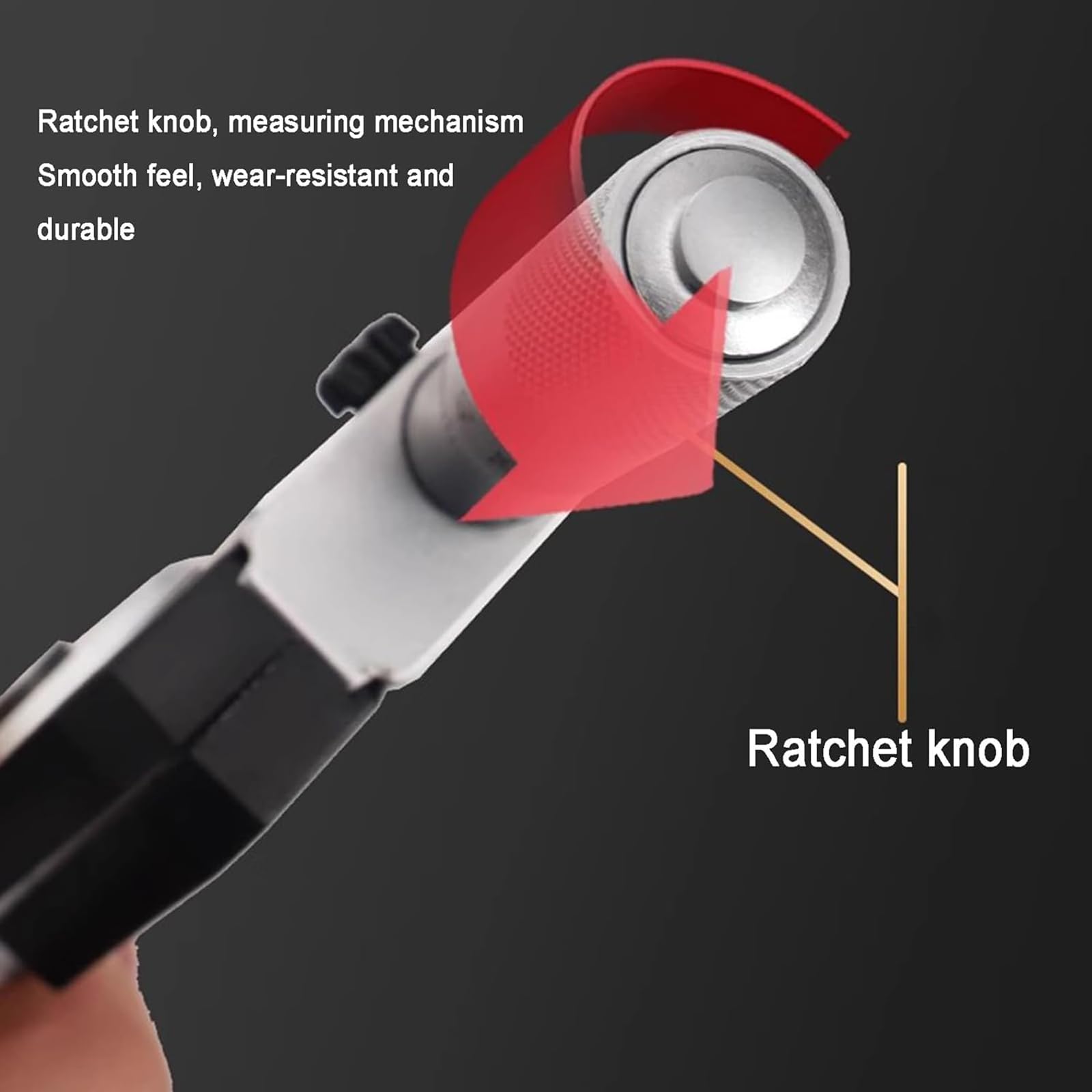 Outil de mesure micrométrique, micromètre à levier avec graduation de 0,001 mm, plage de 0 à 25 mm, cadran avec arrêt à cliquet et bouton enclume rétractable