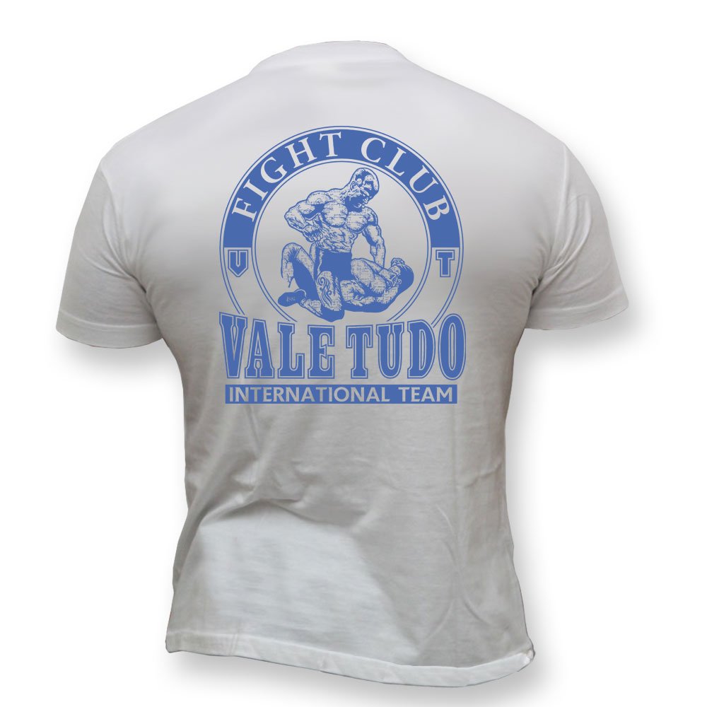 Dirty Ray Men's White Martial Arts Mma Vale Tudo Short Sleeve T-Shirt K4b (M)