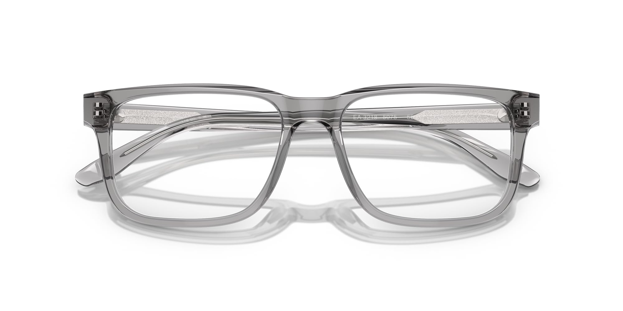 Emporio Armani Męskie prostokątne okulary przeciwsłoneczne Ea3218