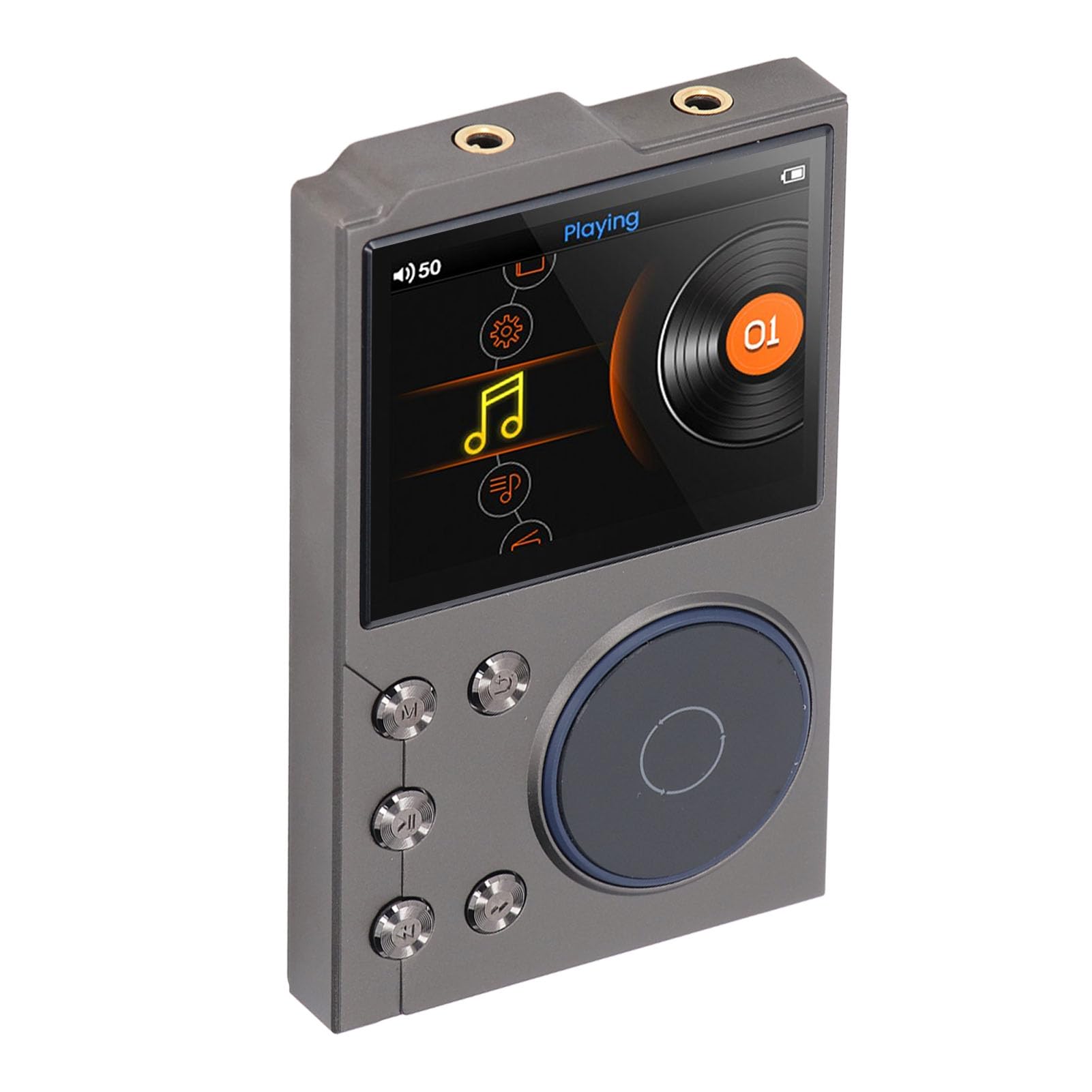 HiFi MP3 Player with Bluetooth 5.3, Lossless DSD FLAC Player, Digital Music Player Portable Audio Player, Support Up to 256GB Expandable