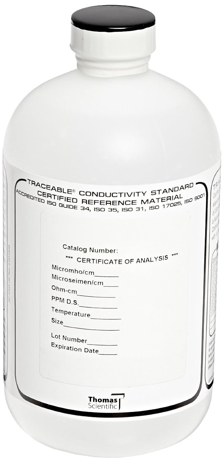Thomas Conductivity Calibration Standard, CRM150k micromhos