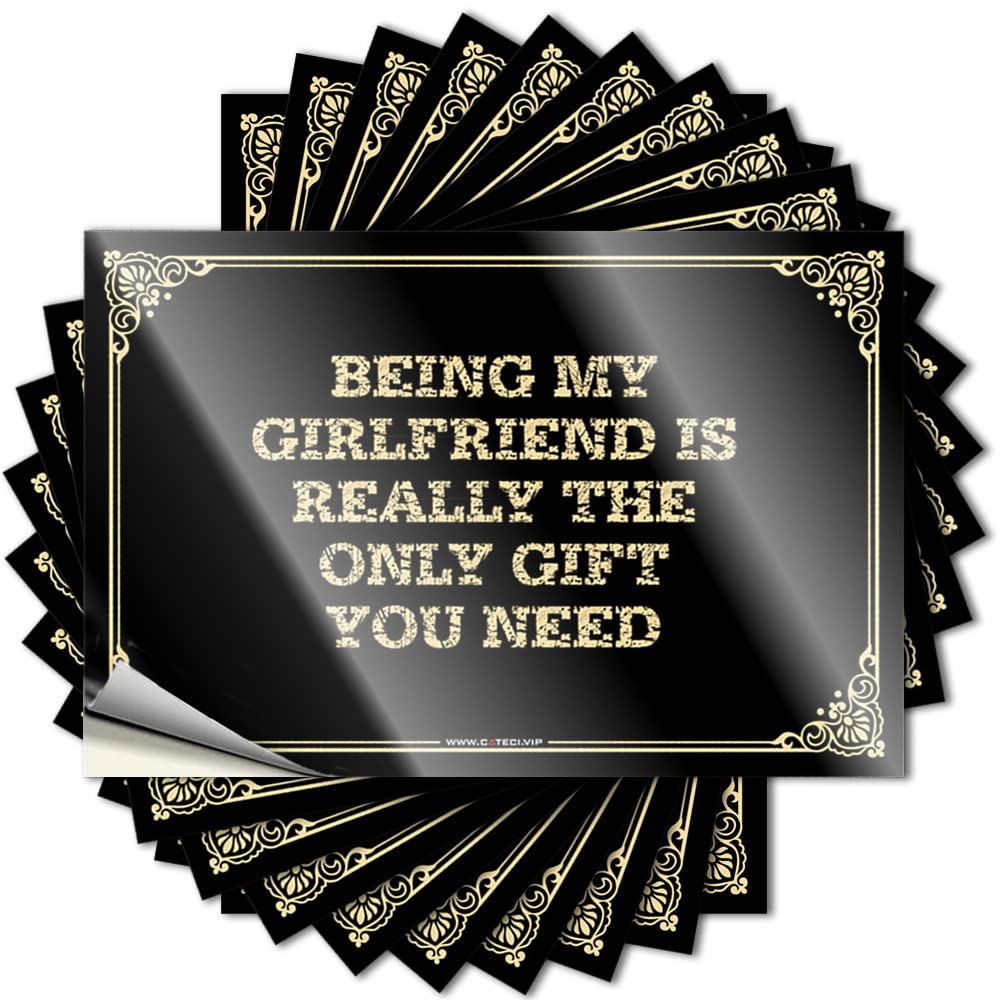 Being My Girlfriend is Really The Only Gift You Need Tattoos Fun Stuff | Good Window Removable Decal Pack(12X18CM)