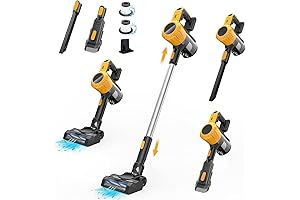 Cordless Vacuum Cleaner for Dewalt 20V Battery | 6 in 1 Stick Vacuum Cleaner
