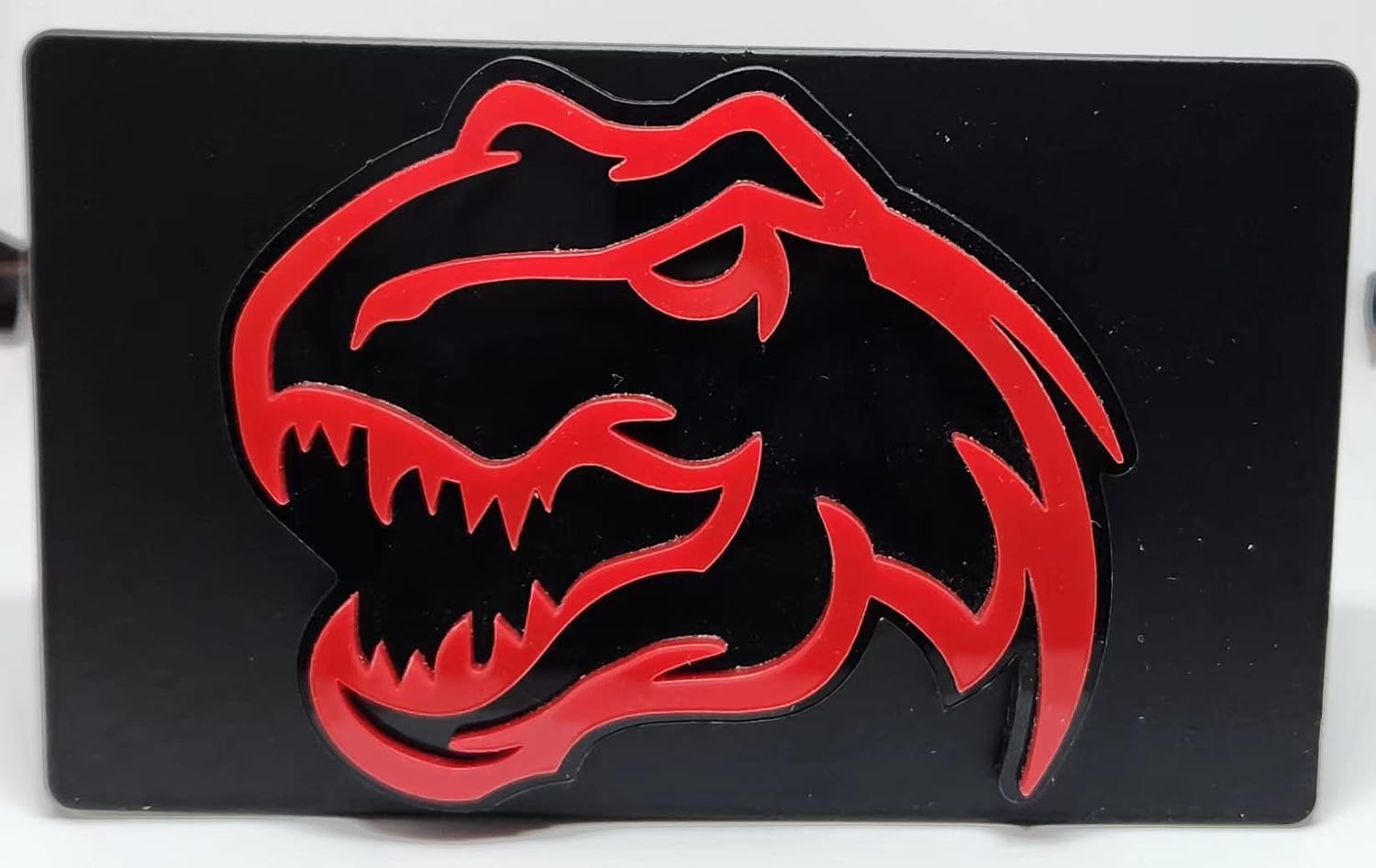 Custom Trailer Hitch Cover Towing Cover TRX Red Eye Dianosar Metal for Ram TRX Fits