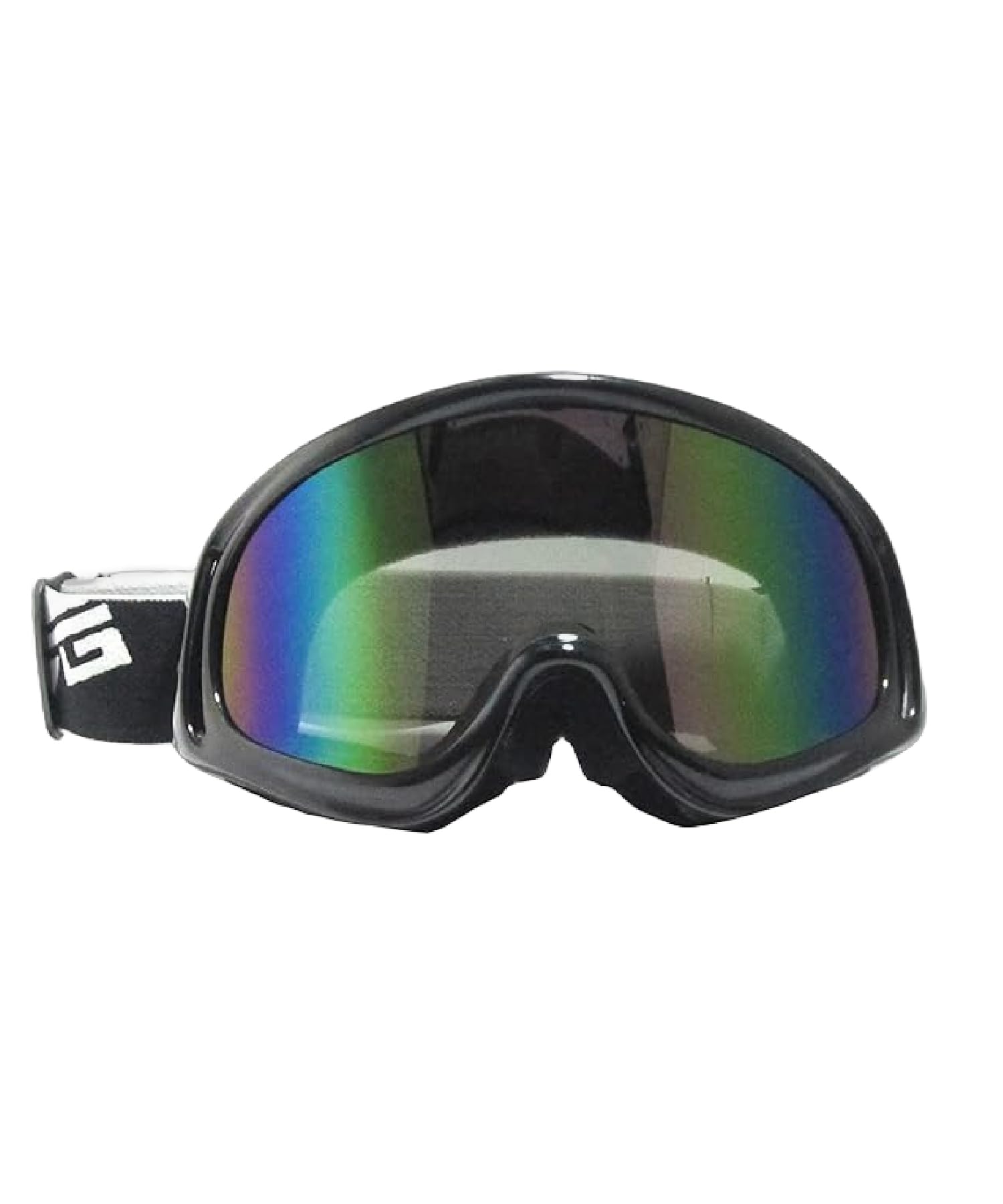 CRG Sports Motorcycle Goggle ATV Dirt Bike Off-Road Racing Anti-Fog UV Protection Adjustable Strap Motocross Goggles for Men,Women, Adults