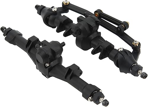 Miniatura 8 de Juego de ejes delanteros y traseros para automóvil RC, kit de eje de portal delantero y trasero para automóvil RC, piezas de repuesto para ejes