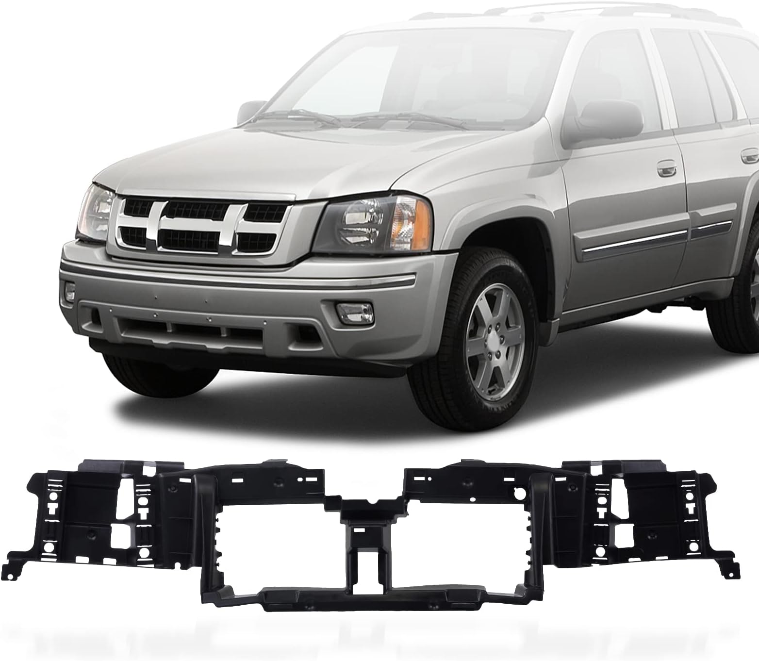 Perfit Liner Header Panel Lamp Headlights Mounting 2002-2009 Compatible With GMC Envoy/Envoy XUV/ISUZU Ascender GM1221126 15195745