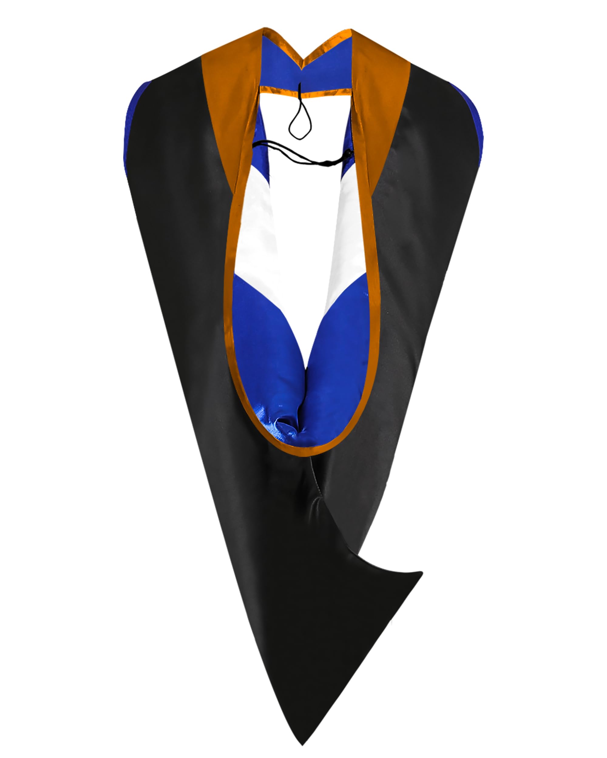 Graduation Hood for Master Degree Deluxe Academic Hood Various College Colors Available