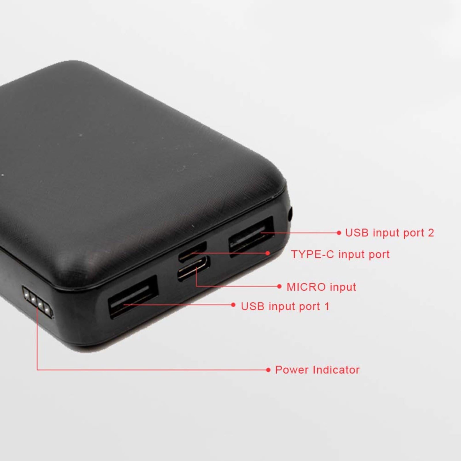 Chaleco Calefactable Genérico con Batería Externa, Tela Resistente Y Cálida con Doble Puerto USB para Chaqueta, Chaleco Y Pantalones Calefactables.