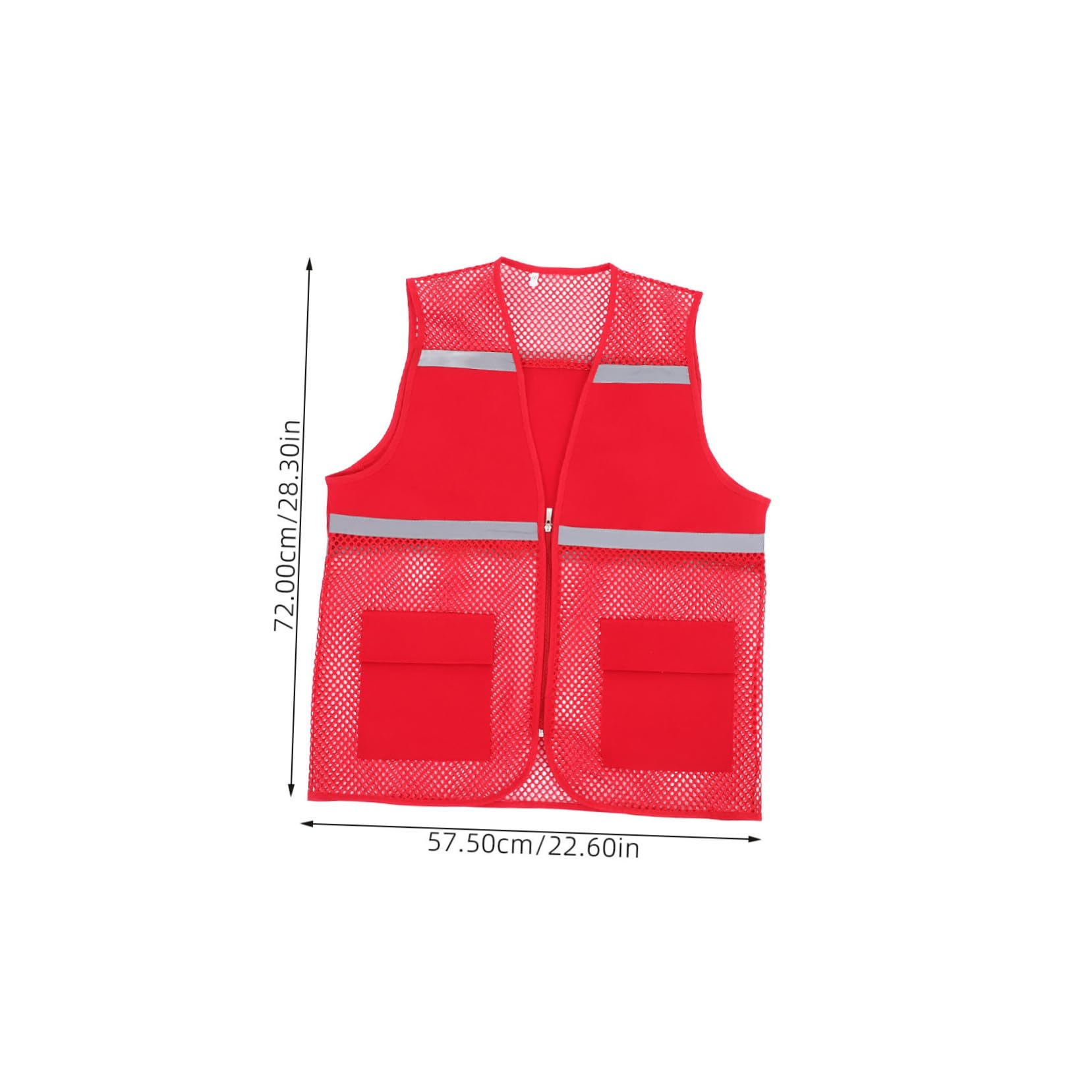 balacoo Reflective Mesh Vest for Men Running Women's High Visibility Safety Gear Xxxl
