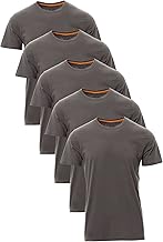 Mivaro Herren T-Shirt Set 5er Pack Basic Shirt Kurzarm atmungsaktiv