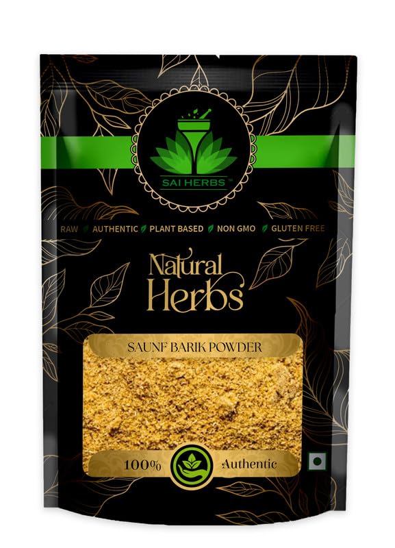 SAI HERBS Sonf Choti Powder - Saunf Barik Powder - Foeniculum Vulgare Powder - Fennel Seeds Small Powder - Pure & Natural (500 Grams) (B09Z6VTV87) Amazon Price History, Amazon Price Tracker