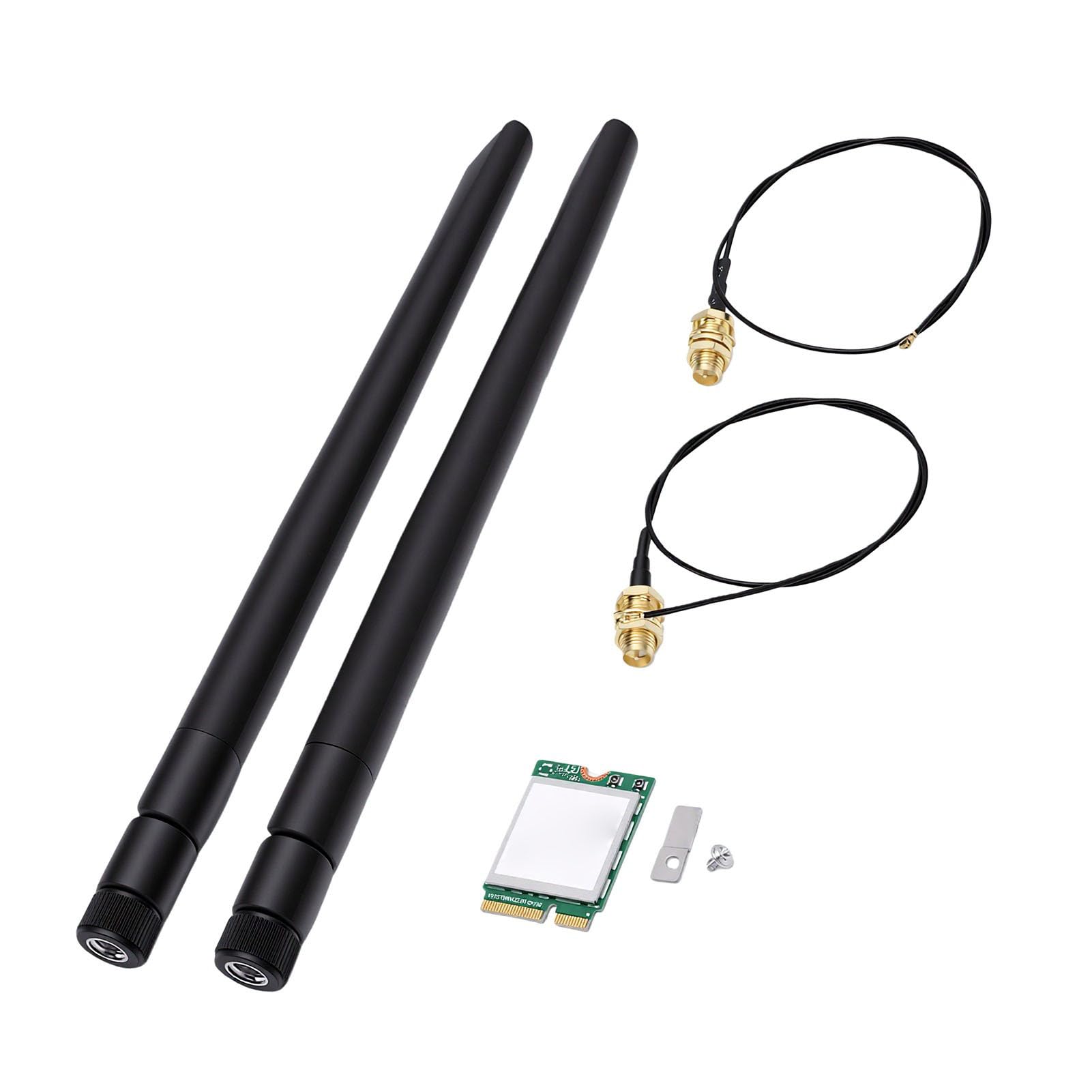 Bewinner Scheda Adattatore Wireless WiFi7 5,8 Gbps Tri Band M.2 2x2