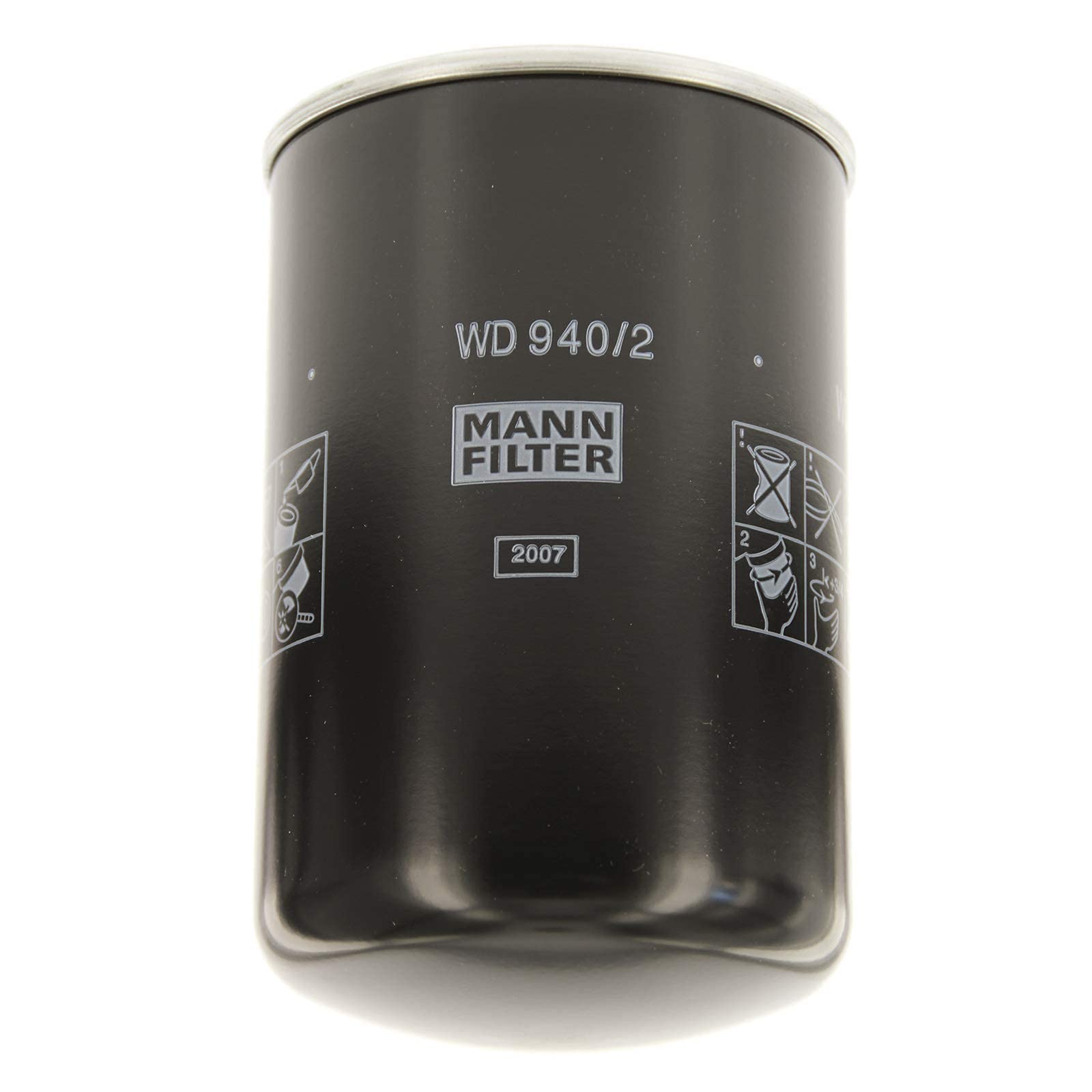 Industrial Service Solutions Aftermarket Hydrovane 57562 Spin-On Oil Filter | Replacement Part | Compressor Lube Filter | for Compressed Air Equipment & Systems