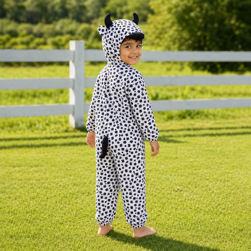 Image of Animal Costume for Kids | Plush Fancy Dress Costume for Boys & Girls |School Fancy Dress, Annual Day, Jungle Theme, Role Play, Halloween & Birthday Party