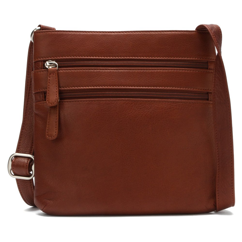 Osgoode Marley Brooke Triple Zip Brandy Shoulder Bag