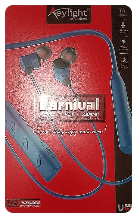 Bluetooth Neckband (Free Size, 600)