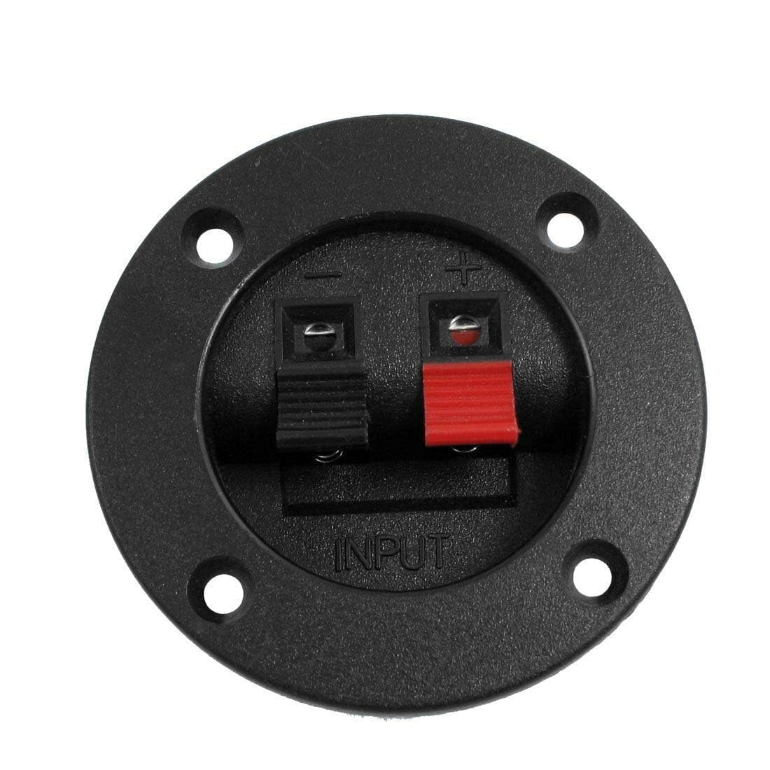 SP Electron (Pack of 10) 2 Pins Round Spring Clip Speaker Terminal Block Audio Amplifier PCB Mount Jointing Clamp Connector-image-43