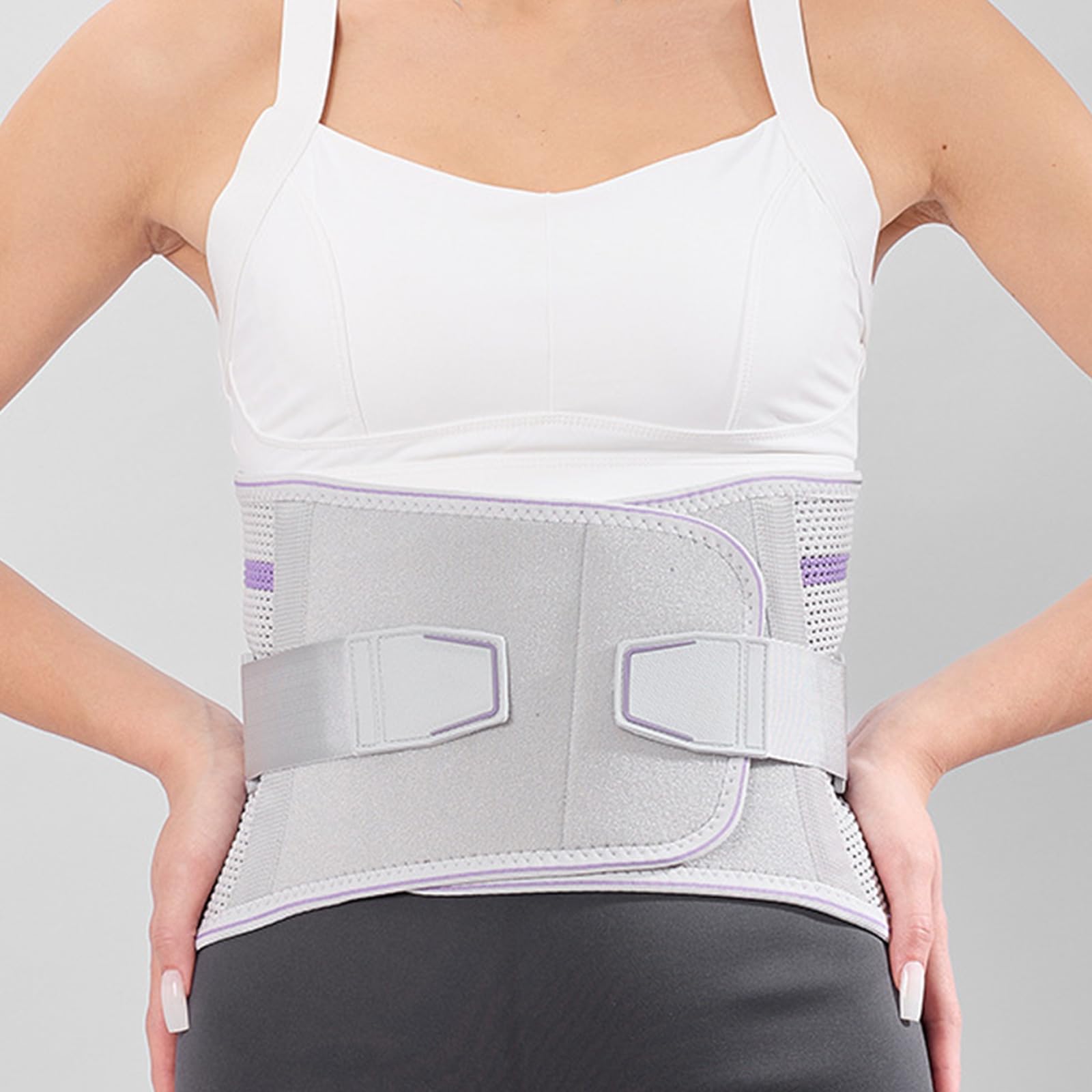 Soporte lumbar para deportes y uso diario para gimnasio Senderismo y estar sentado durante mucho Cinturón lumbar deportivo de diseño ergonómico