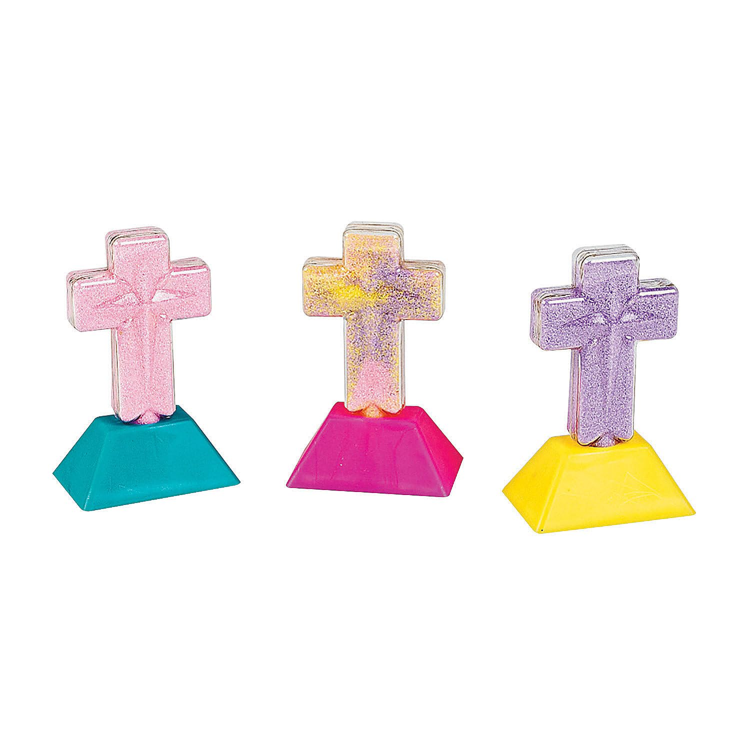 Fun ExpressSand Art Crosses (1 Dz) - Crafts for Kids and Home Activities