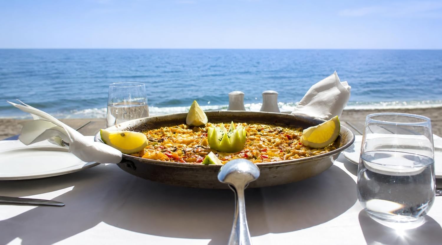 Garcima PAELLA SMALTATA 90CM, 154090 Padelle per Paella, Multicolor