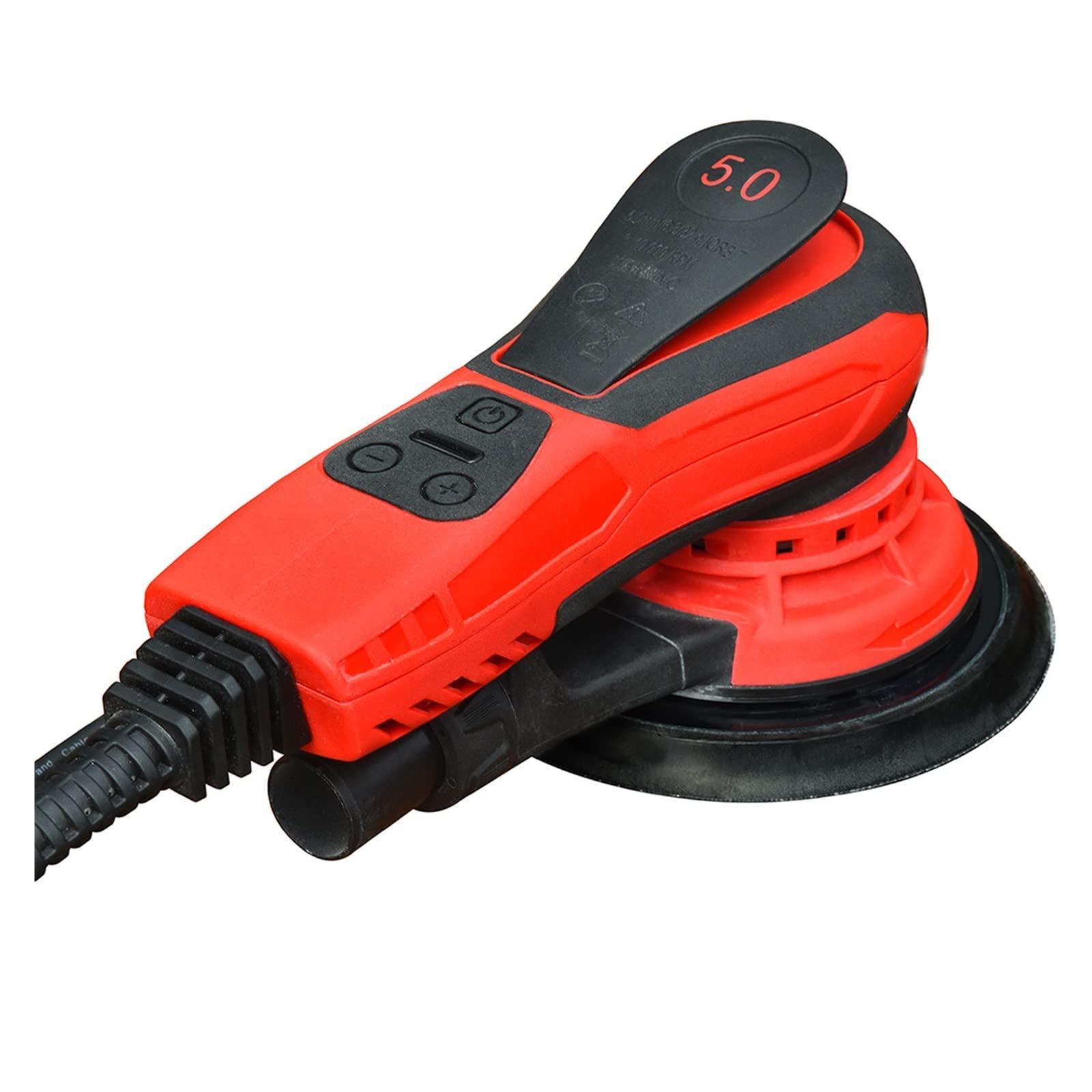FAXIOAWA Mini levigatrice 5 mm Spazzola per Legno Levigatrice per cartongesso Levigatrice Senza spazzole a velocità variabile per la Finitura degli Angoli Auto