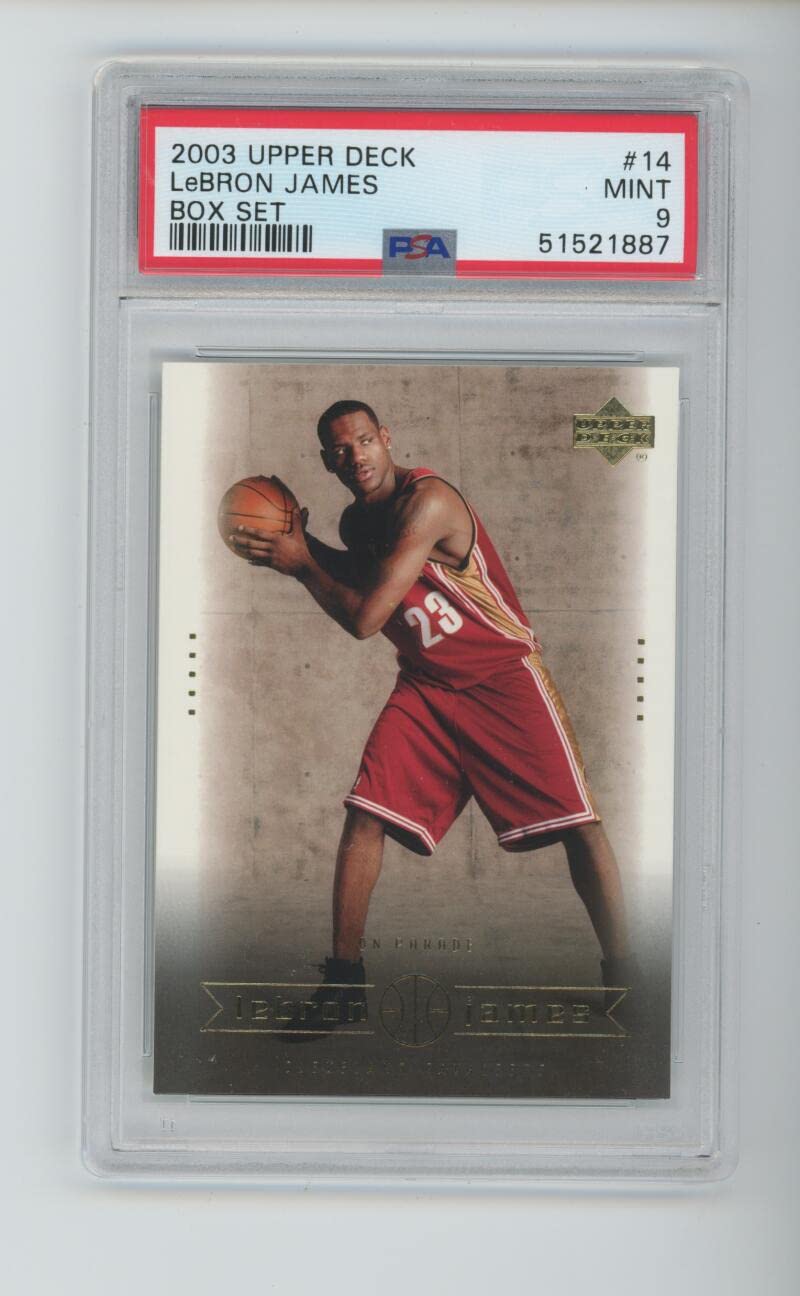 Amazon.com: 2003-04 Upper Deck Box Set #14 Lebron James ROOKIE RC 