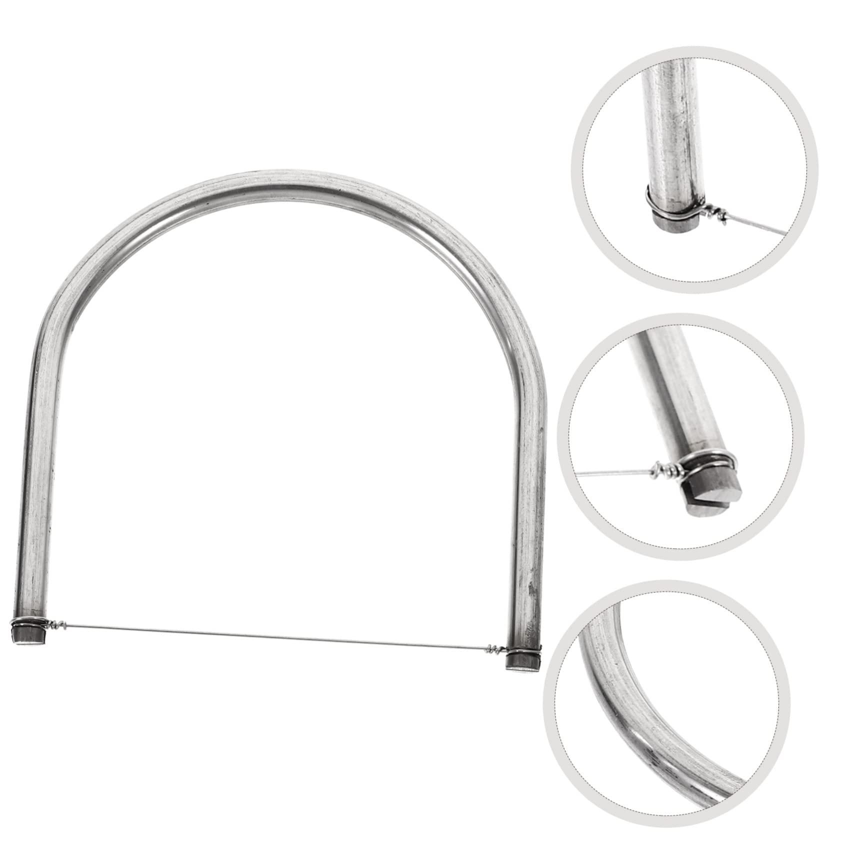 Sewroro 5piezas Cortador De Arcilla Inoxidable Para Escultura y Modelado Herramienta De Para Manualidades Arcilla Polimérica