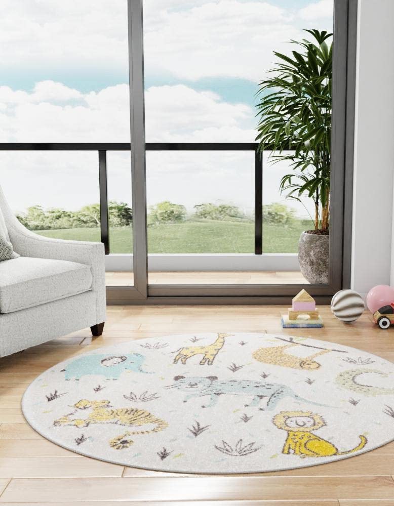 Amazon.com: Unique Loom Whimsy Kids Collection Area Rug