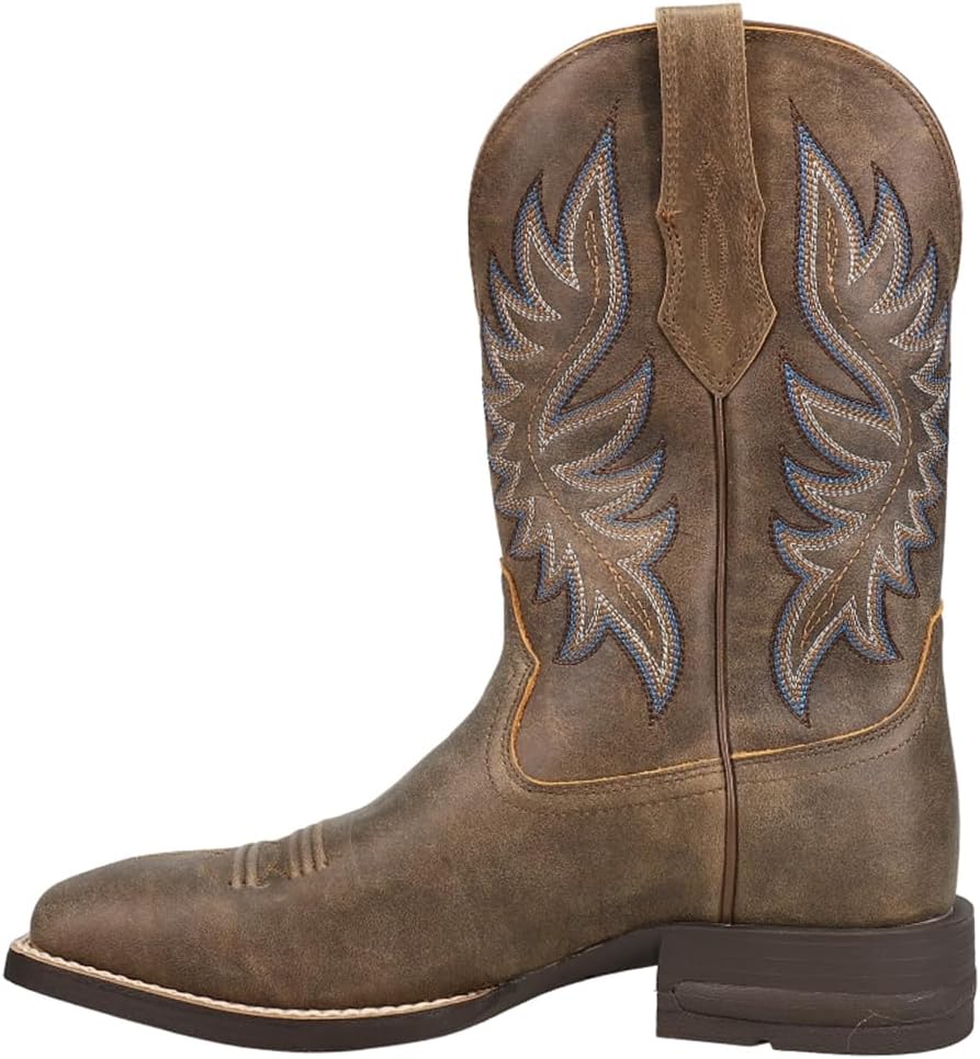 Ariat Mens Brander Western Boot Bear Brown 13 Wide