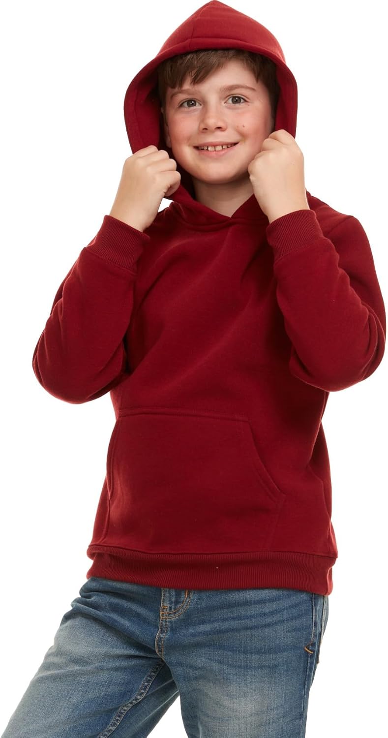 PURE CHAMP Boys Hoodies 3 Pack Fleece Pullover & Zip-Up Sweatshirts for Boys Kids Youth Plain Basic Everyday Wear Sizes 4-20 - Image 2